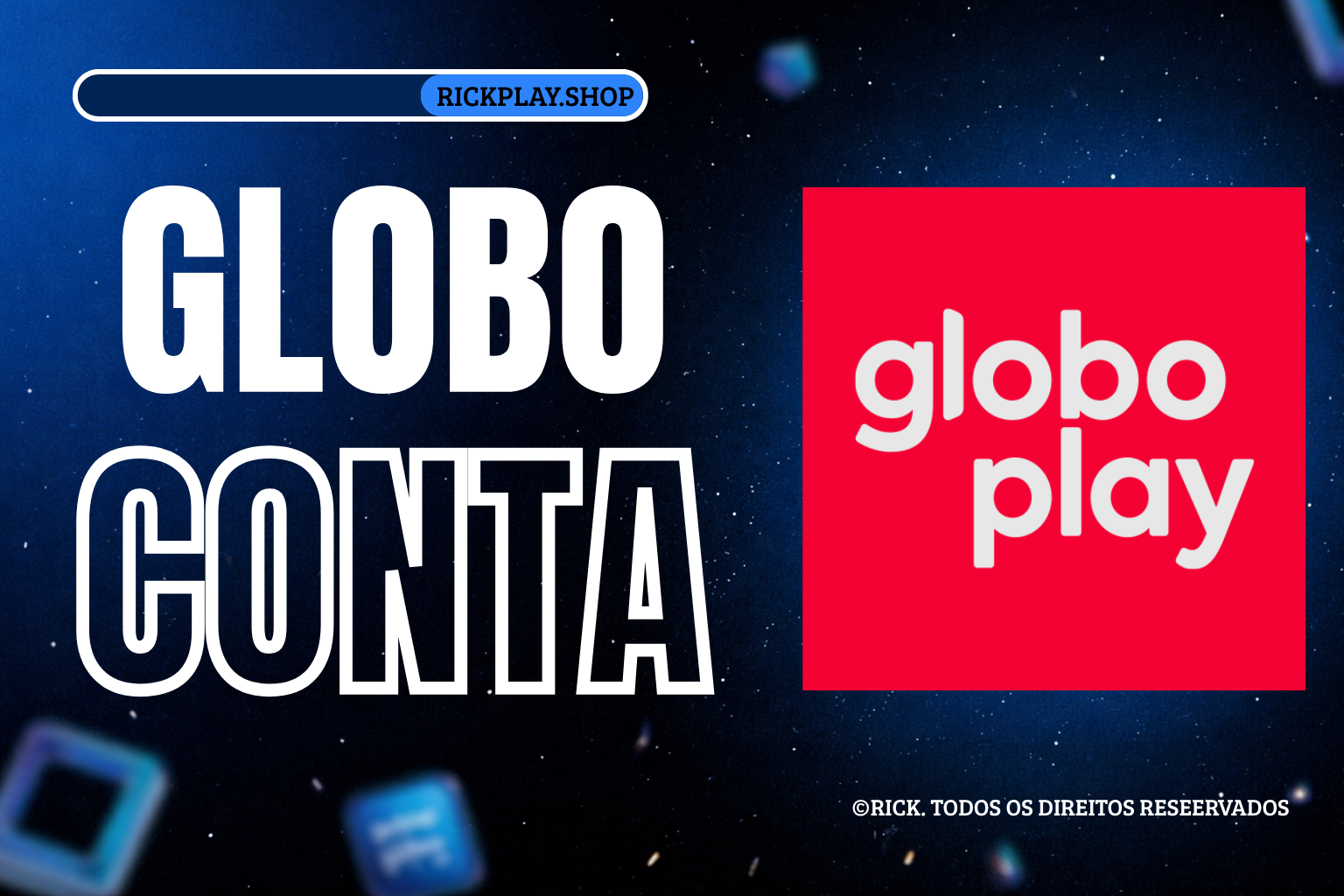 Conta globo play + canais  com 5 aceesos